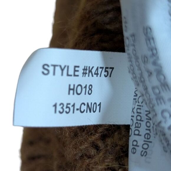 J. Crew Mercantile MEDIUM Brown Donegal Sweater Coat Cardigan Style K4757 - Picture 8 of 8